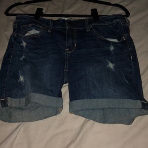 Hollister denim shorts